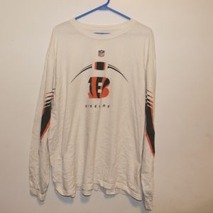 White Bengals Long Sleeve